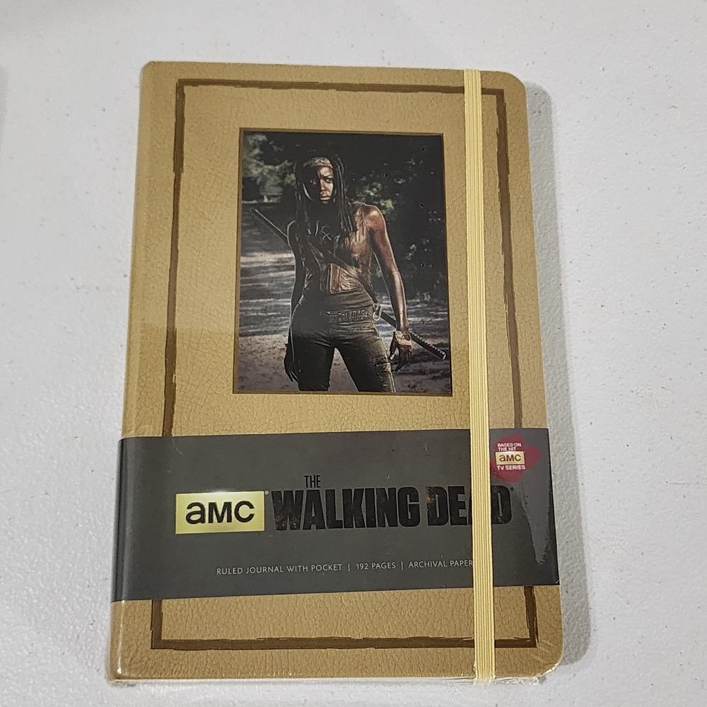 AMC The Walking Dead Michonne Hardcover Ruled Journal Large Insight Editions NEW
